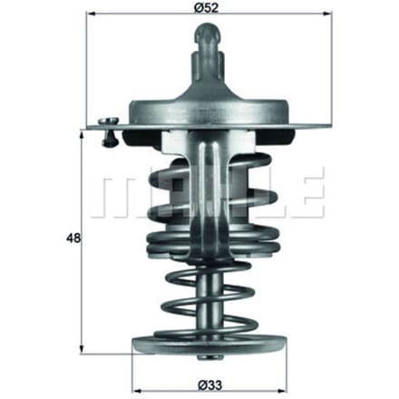 Thermostaat, koelvloeistof MAHLE TX 82 80D