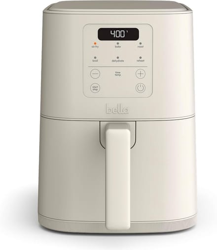 4 Liter Airfryer met Keramische Antiaanbaklaag en Instelbare Temperatuur