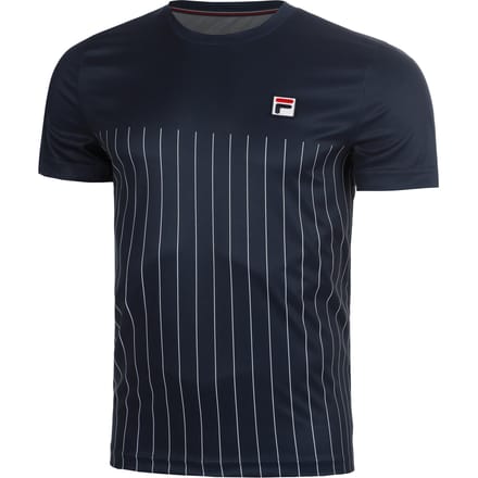 Fila Tee Mika T-shirt Heren-blauw, wit