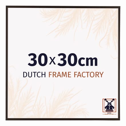 Fotolijst 30x30 cm - Kunststof - Antraciet - Easy