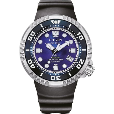 Citizen Promaster Dive BN1025-08L Horloge - Rubber - Zwart - Ø 46 mm