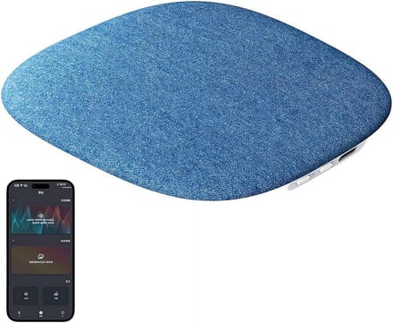 Onderkussen Luidspreker - Draagbare Speaker - Verbeterde Slaap - App Bediening Timer - 98 x 98 cm - Zwart