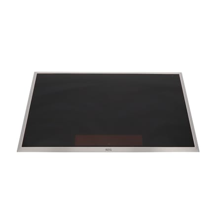 AEG glasplaat met kader, inox, AEG, 766x516mm 5616795117