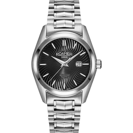 Roamer Searock Swiss-Made Staal 34 mm | 203844 41 55 20