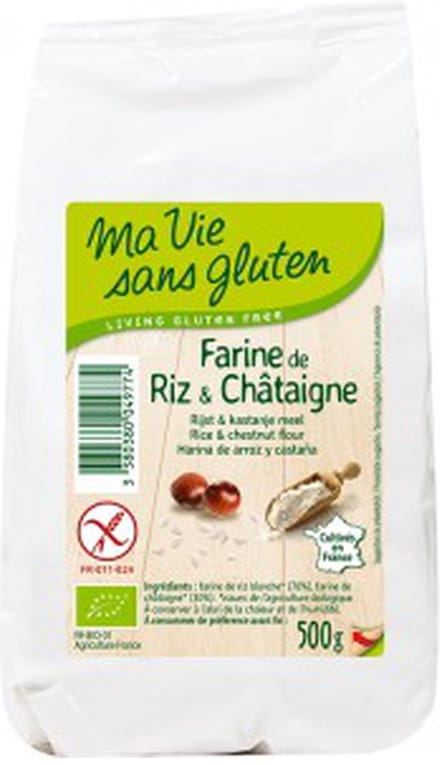 Ma Vie Sans Gluten Rijst & kastanjemeel 500 gram