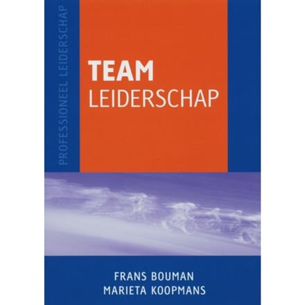 Teamleiderschap - Professioneel Leiderschap - Frans Bouman