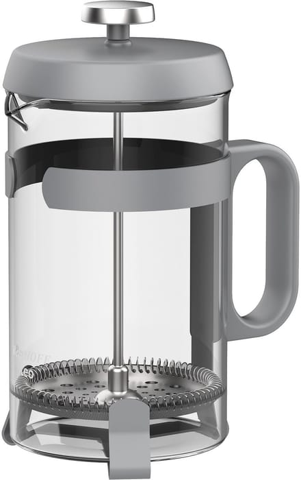 LEO Koffie- en theepers Antraciet 0,80L - Grijs -