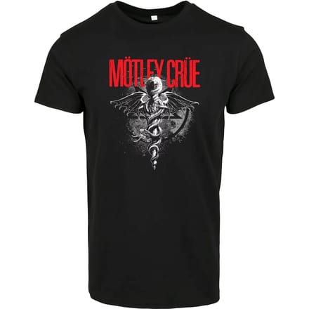 Merchcode Motley Crue - Feelgood Heren T-shirt - XS - Zwart