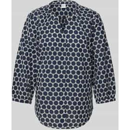 Regular fit blouse met V-hals, model 'STYLE.Velia'