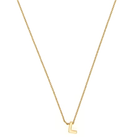 Luxenter Ketting met 18-karaats geelgouden afwerking - Alphabet