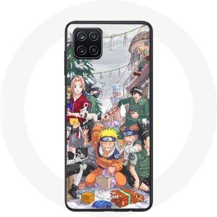 Coque pour Samsung Galaxy A12 Naruto Christmas Day Anime Manga