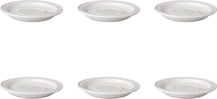 Mammoet - Soepkom schotel - Budgetline - 17 cm - Wit - Porselein - 6 stuks