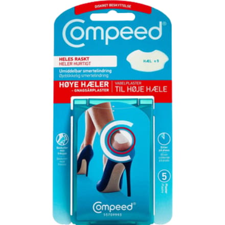 Compeed Blaarpleisters voor hoge hielen - 5 stuks.