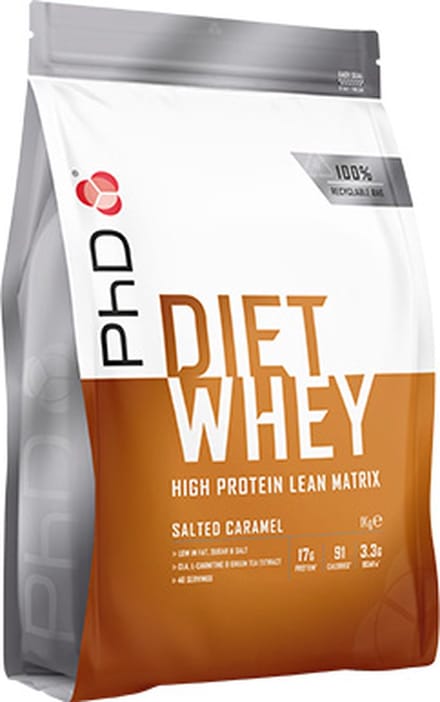 PhD Diet Whey (2000g) Salted Caramel - Eiwitten - Eiwit Mix