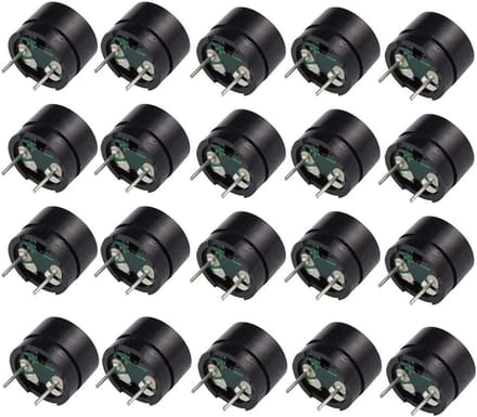 10 Stuks Passieve Buzzer 12MM - 3V, 5V, 12V Weerstand