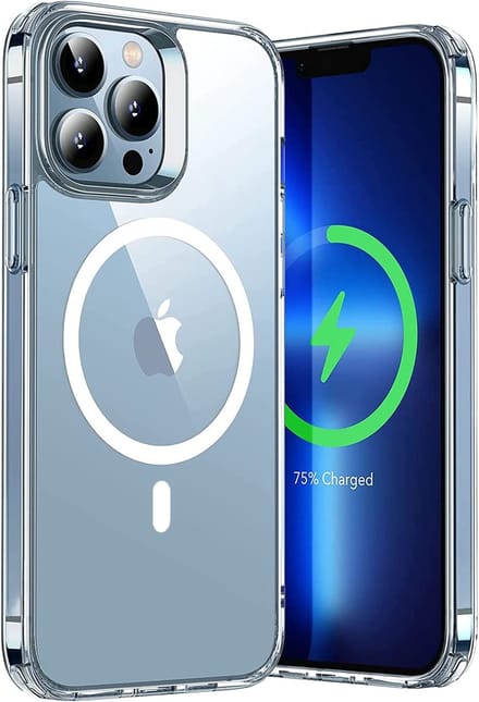 iPhone 12 Pro hoesje magnetisch backcover- Transparant case - Arara