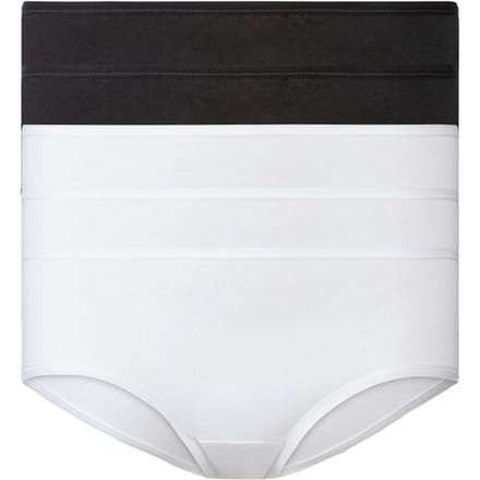 ESMARA 5 dames hipsters (Zwart/wit, S (36/38))