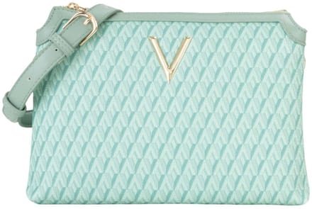 VALENTINO schoudertas Queen Re Crossbody Bag Laguna / Multicolor turquoise