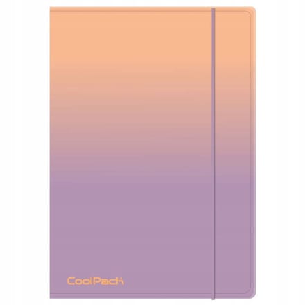 CoolPack A4 Kaart met Elastiek - Colorino Gradient Berry