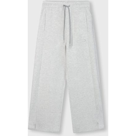 10DAYS Soft Scuba Pants White Grey Melee Größe: 2XL | Jogginghosen Outlet | Damen | Grau