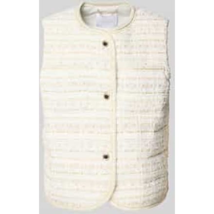 Gilet met ronde hals