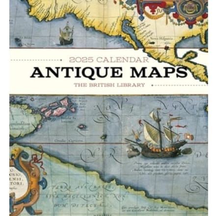 Antique Maps 2025 Wall Calendar - Pomegranate