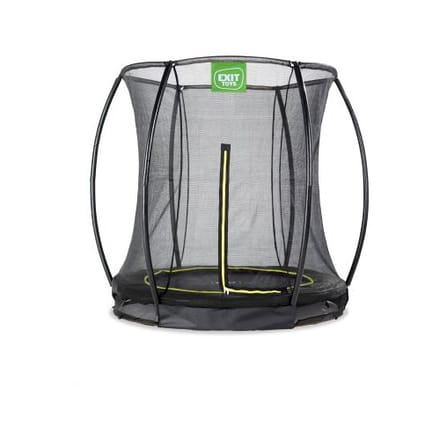 EXIT Silhouette Trampoline ø183cm - met Veiligheidsnet - Inground - Rond - Voor Kinderen - Zwart