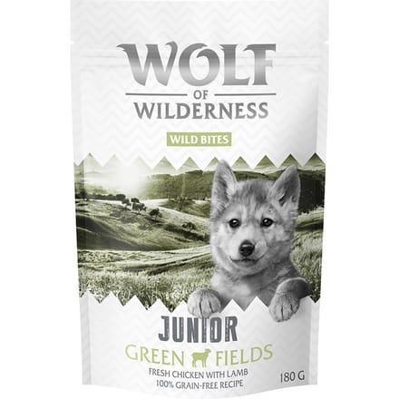 180g Wild Bites Junior Wolf of Wilderness Hondensnacks