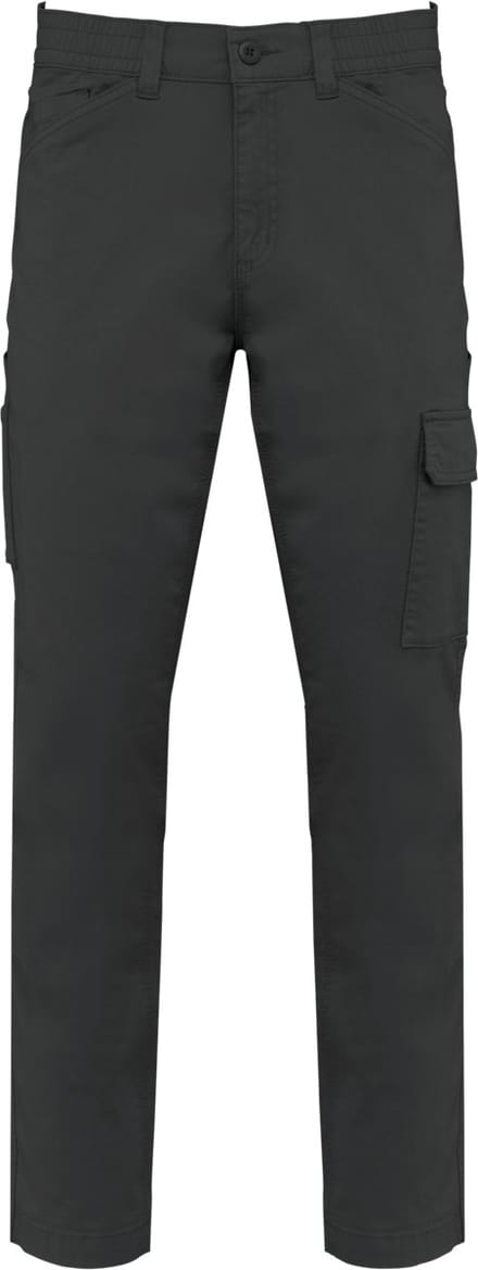 WK. Designed To Work Unisex katoenen stretchbroek WK709 - Dark Grey - 34 FR