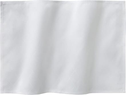 DDDDD Placemats Rhombus - Set van 4 - Katoen - Effen - 50x35 cm - Wit