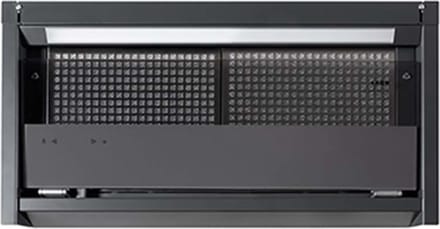 NOVY Fusion Pro Inbouw Zwart 608 m³/uur