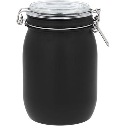 SILVERCREST Voorraadpot 1 L, zwart (Luchtdichte deksel)
