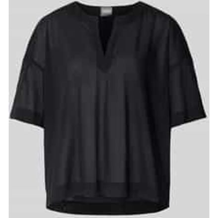 Relaxed fit blouse met tuniekkraag, model 'FIDATO'