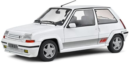 Renault 5 GT Turbo 'Mk2' Solido Modelauto 1:18 1989 S1810002 Schaalmodel WIT