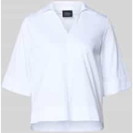 regular fit blouseshirt van katoenmix