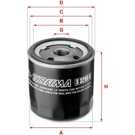 Oliefilter SOFIMA S3299R