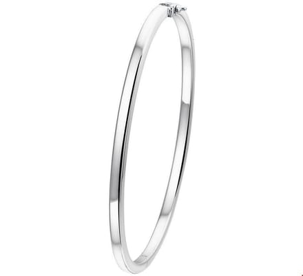 Huiscollectie Bangle Witgoud Scharnier Vlakke Buis 3 X 61 mm