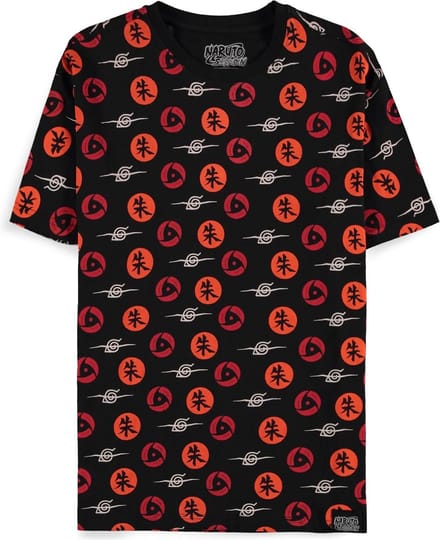 Naruto - Symbols Heren T-shirt - S - Multicolours