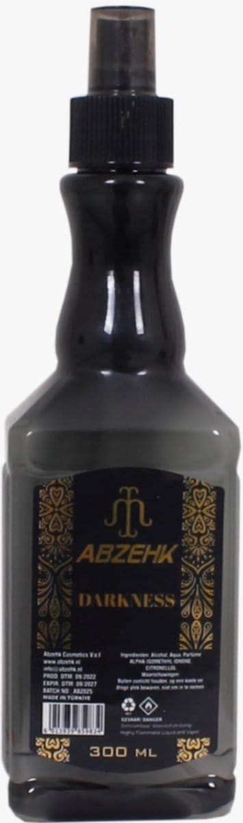 Abzehk Darkness Cologne Spray 300ml