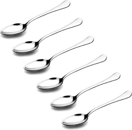 Motta Cappuccino Lepel RVS - 6 stuks