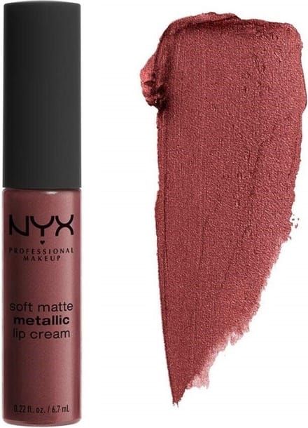 NYX Soft Matte Metallic Lip Cream - Rome