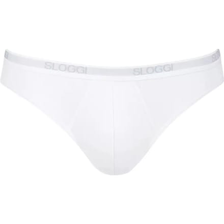 sloggi men Basic Heren Mini slip - 2-pack - Wit - Maat M