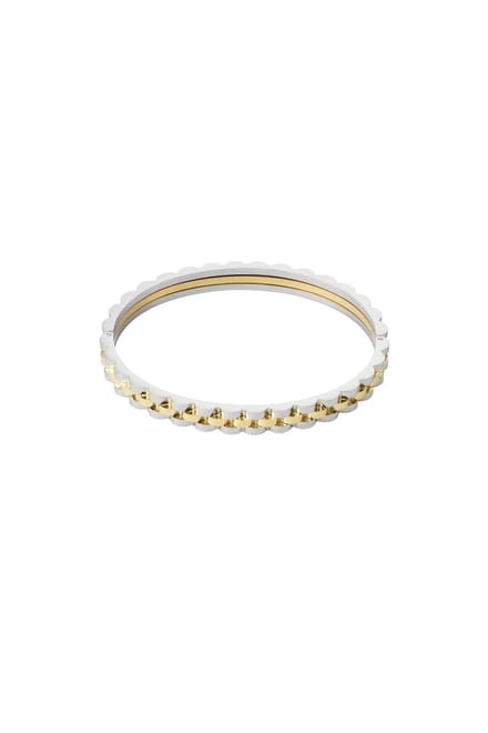 Goudlief.nl schakel bangle armband - verkleurt niet - roestvrij staal