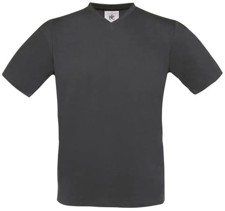 V-hals T-shirt B&C Exact