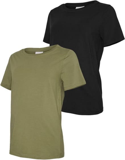 Mama Licious T-shirts Regular fit O-hals T-shirt
