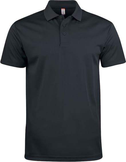 Clique Basic Active Polo 028254 - Zwart - S