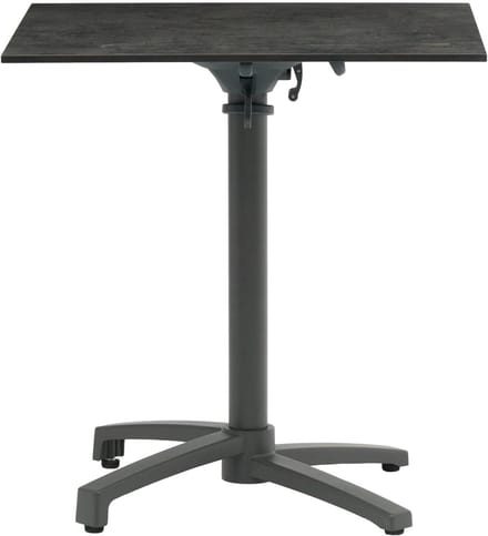 Julia HPL bistro table 70x70cm anthracite