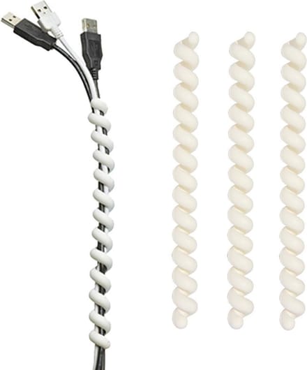 kabelbinders Cable Twister wit | set van 3 stuks
