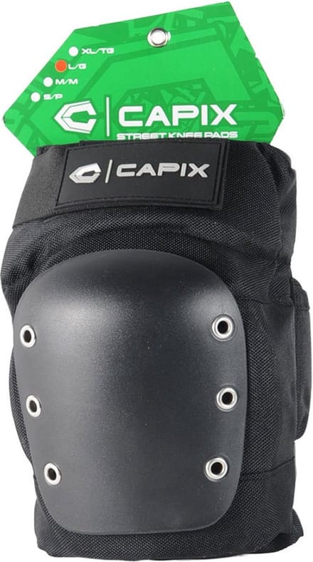 Capix Street Kniebeschermer Zwart L Man,Vrouw