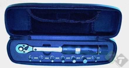 momentsleutel - 1/4 duims aansluiting - vanaf 2 tot 14 nm - krachtsleutel - torque sleutel